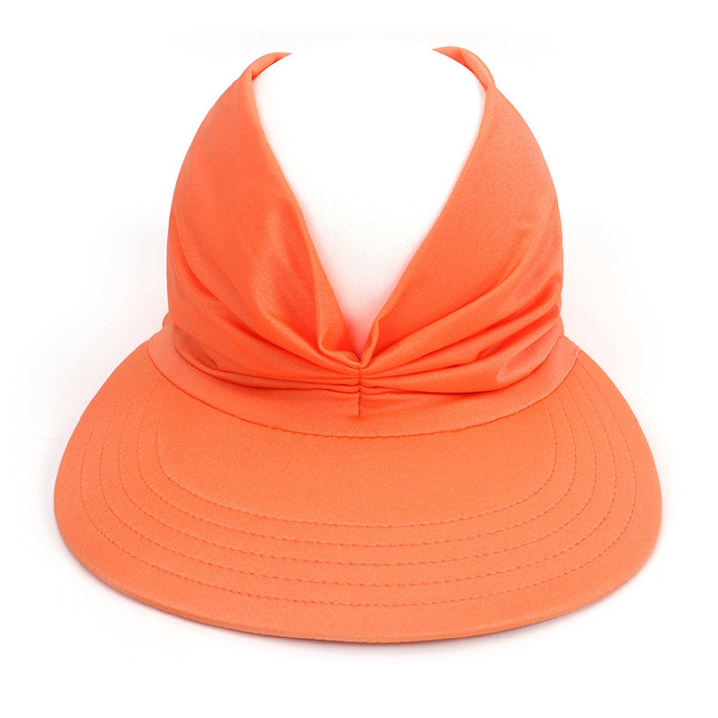 Summer Hat women's Sun Visor Sun Hat Anti-ultraviolet Elastic Hollow Top Hat