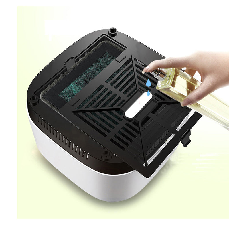 Micro Ecology Mini Ionic Air Purifier Negative Ion Generator Aroma Air Freshener Triple Filter HEPA Air Ionizer for Home Office