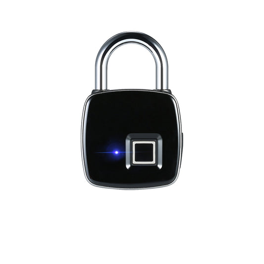 USB Rechargeable Smart Keyless Fingerprint Lock IP65 Waterproof Anti-Theft Security Padlock Door Luggage Case Lock