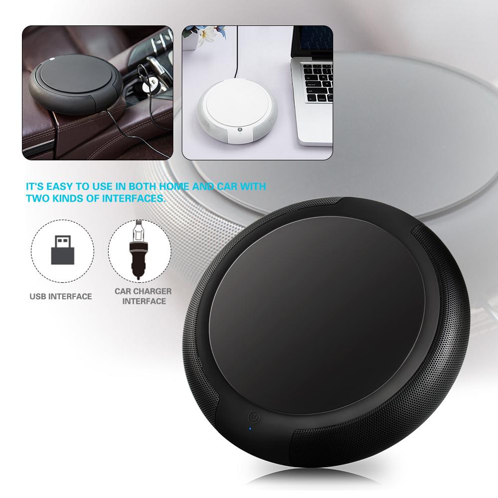 Car Air Purifier with Filter Portable USB Cleaner Remove Formaldehyde Cigarette Smoke Odor