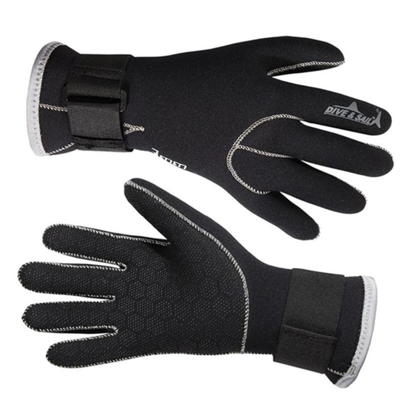 3MM Neoprene Scuba Dive Gloves Swim Gloves Snorkeling Equipment Anti Scratch Keep Warm Wetsuit Material Winter Swim Spearfishing