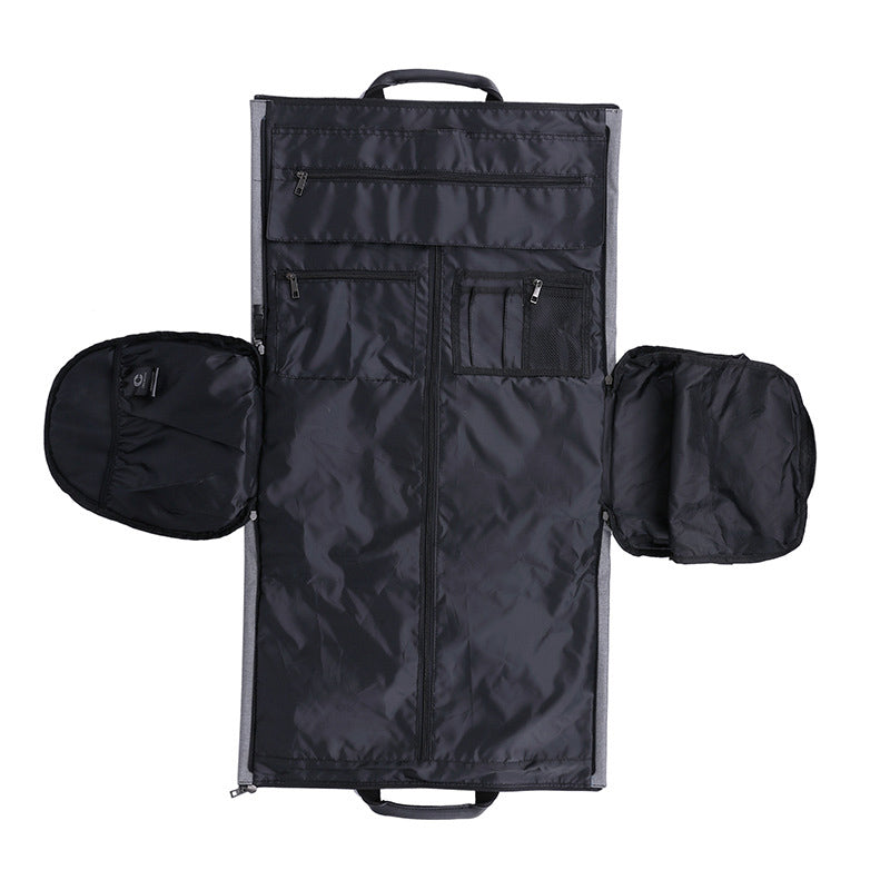 Travel Garment Bag Duffel Bag  Capacity Clothes Suit Tie Tote Pouch Garment Shoe