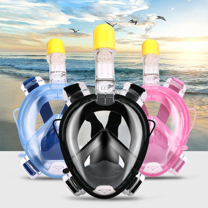 Underwater Scuba Anti Fog Full Face Diving Mask Snorkeling Set