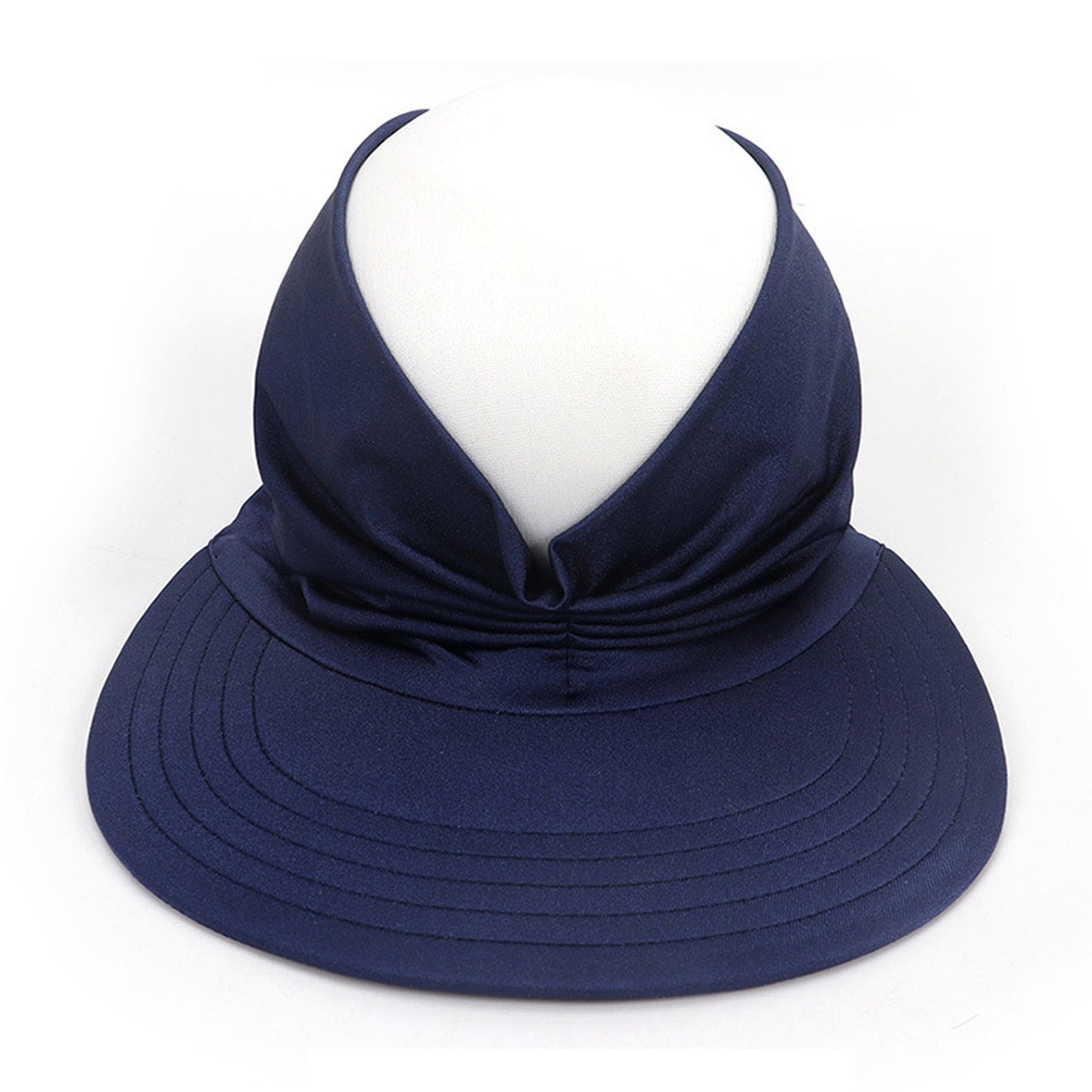 Summer Hat women's Sun Visor Sun Hat Anti-ultraviolet Elastic Hollow Top Hat
