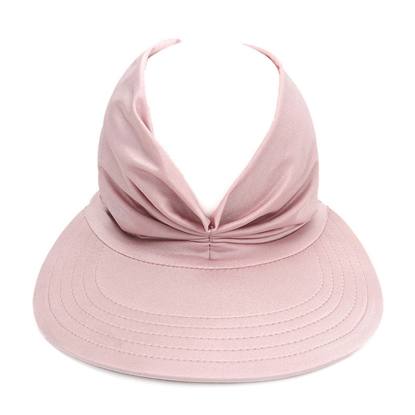 Summer Hat women's Sun Visor Sun Hat Anti-ultraviolet Elastic Hollow Top Hat