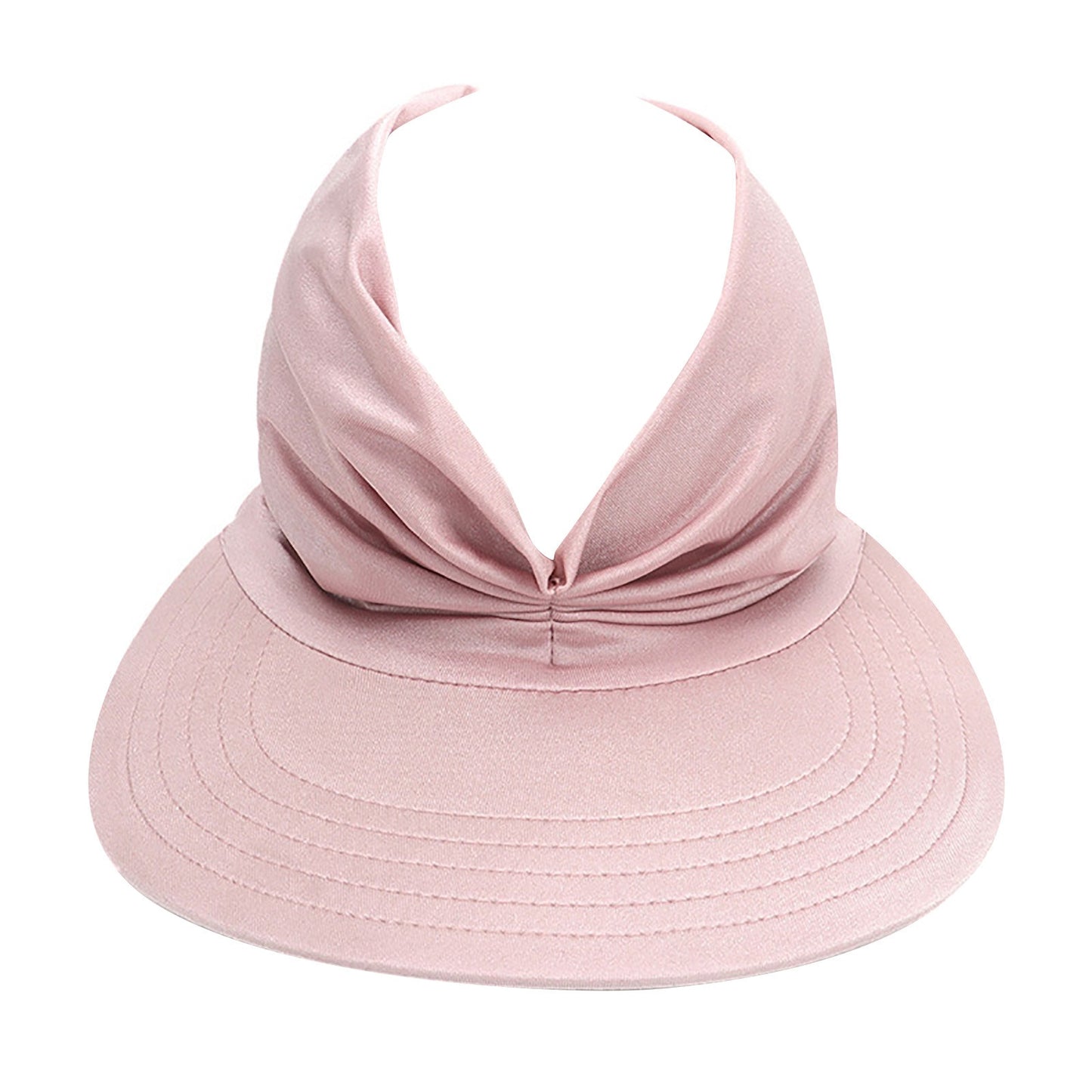 Summer Hat women's Sun Visor Sun Hat Anti-ultraviolet Elastic Hollow Top Hat