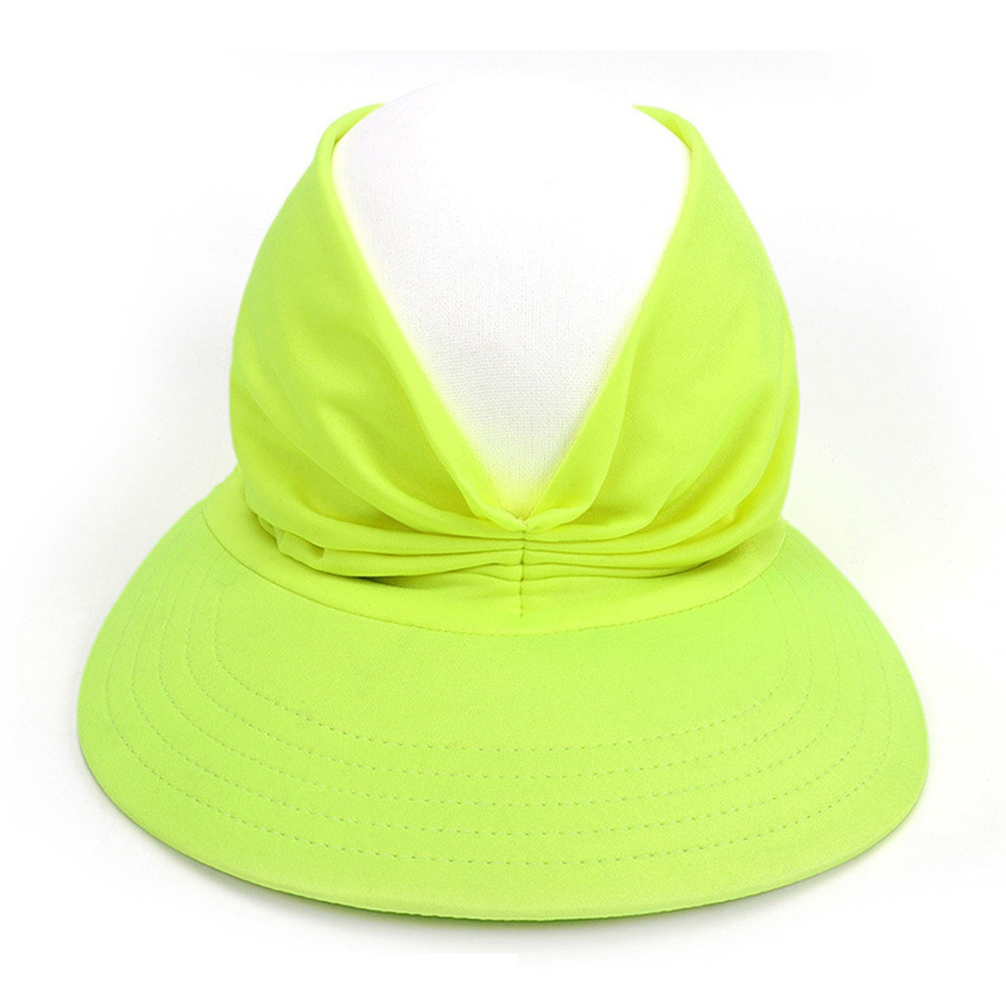 Summer Hat women's Sun Visor Sun Hat Anti-ultraviolet Elastic Hollow Top Hat