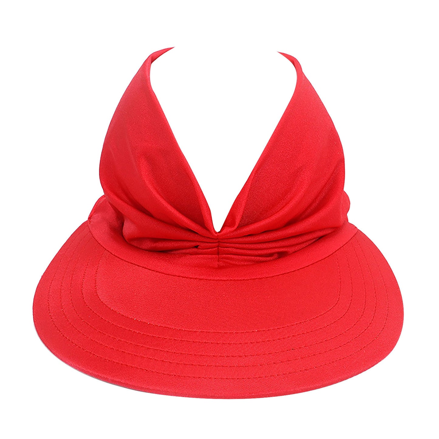 Summer Hat women's Sun Visor Sun Hat Anti-ultraviolet Elastic Hollow Top Hat