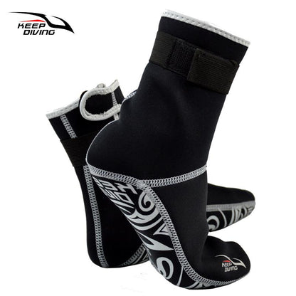 3MM Neoprene Scuba Dive Socks Wetsuit Material Shoes Snorkeling Equipment Winter Swim Warm Boots