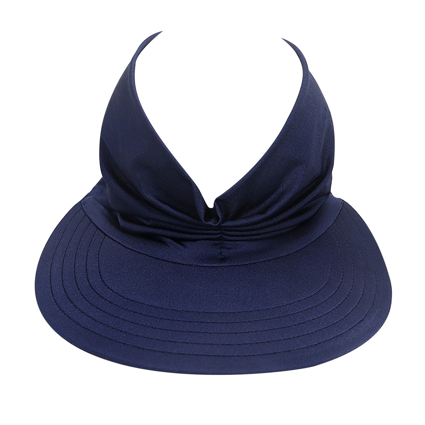 Summer Hat women's Sun Visor Sun Hat Anti-ultraviolet Elastic Hollow Top Hat